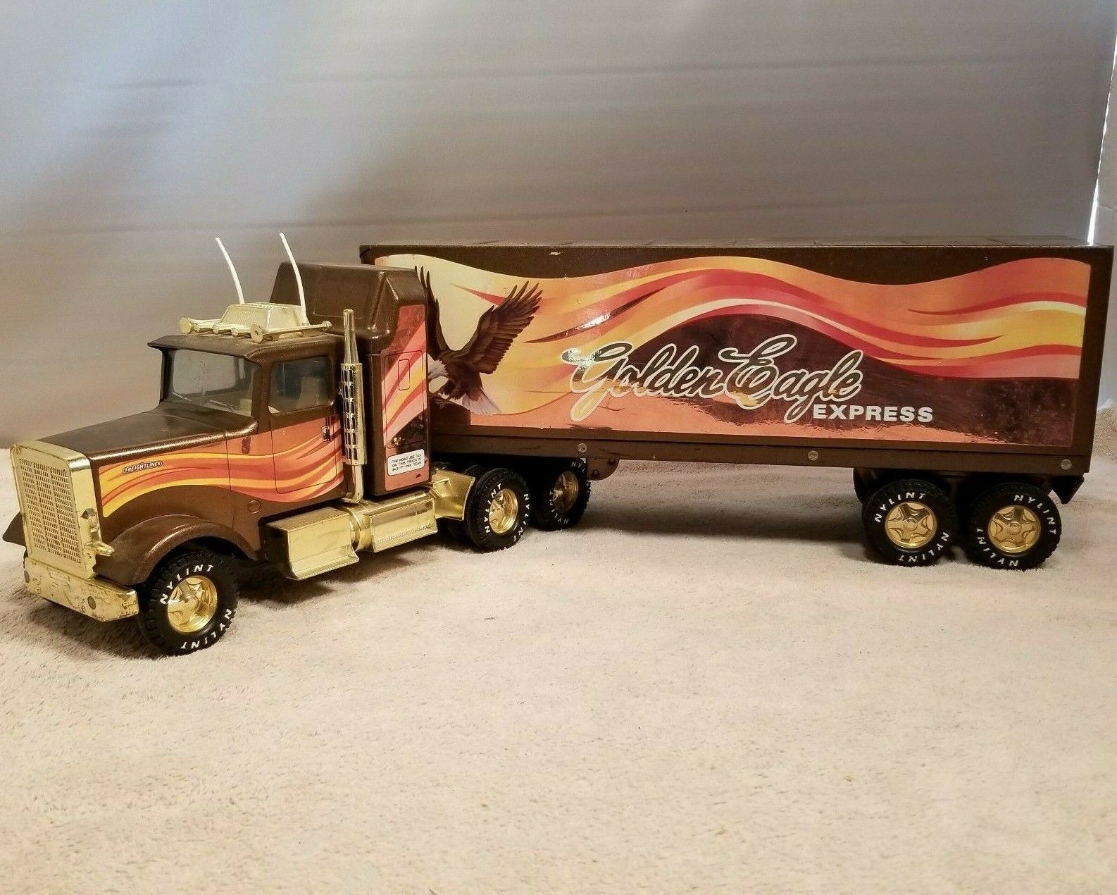 large 18 wheeler toy truck ride on