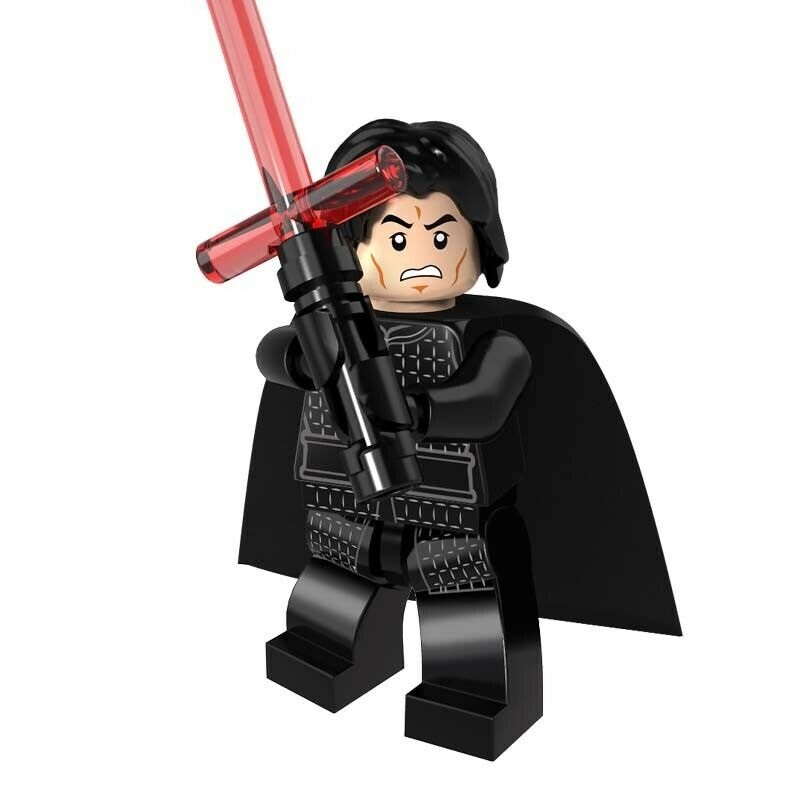 Kylo Ren Star Wars Lego Minifigure The Force Awakens Dark Warrior Mini