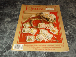 Leisure Arts Magazine February 1989 Rose Bud - $2.99