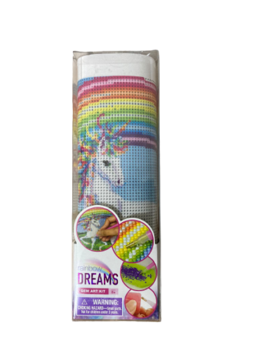 Rainbow Dreams Unicorn Beads Gem Art Kit