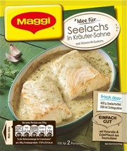 Maggi SALMON w/ creamy HERBS 2 portions/1 ct. Made in Germany FREE SHIP - $5.93