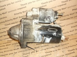 98-99-00-01-02-03-04 Audi A4 1.8L Awd Bosch Engine Starter Motor - $37.87