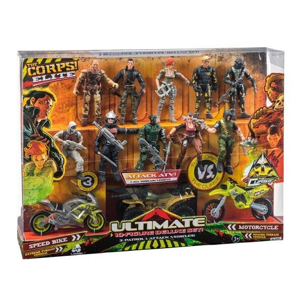 The Corps Elite Super Battle 10 Pack - Military & Adventure