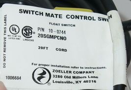 Zoeller 10 0744 Control Switch Mate Float 20 Foot Cord Direct Wire No Plug image 6