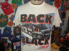 Vintage 1993 Dale Earnhardt #3 Back In Black Nascar T-shirt Size M Made ... - $39.59