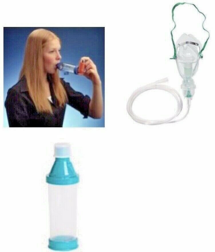 holding chamber for mdi and Aerosol Mask With Nebulizer Kit 1 each