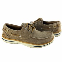 Skechers Men Lace Up Casual Shoes, Style 64866/TAN, Elected-Horizon  - $69.00