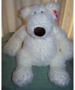 Gund PHILBIN Cream Colored Shaggy Plush Stuffed Bear 17&quot;H NWT - $17.88