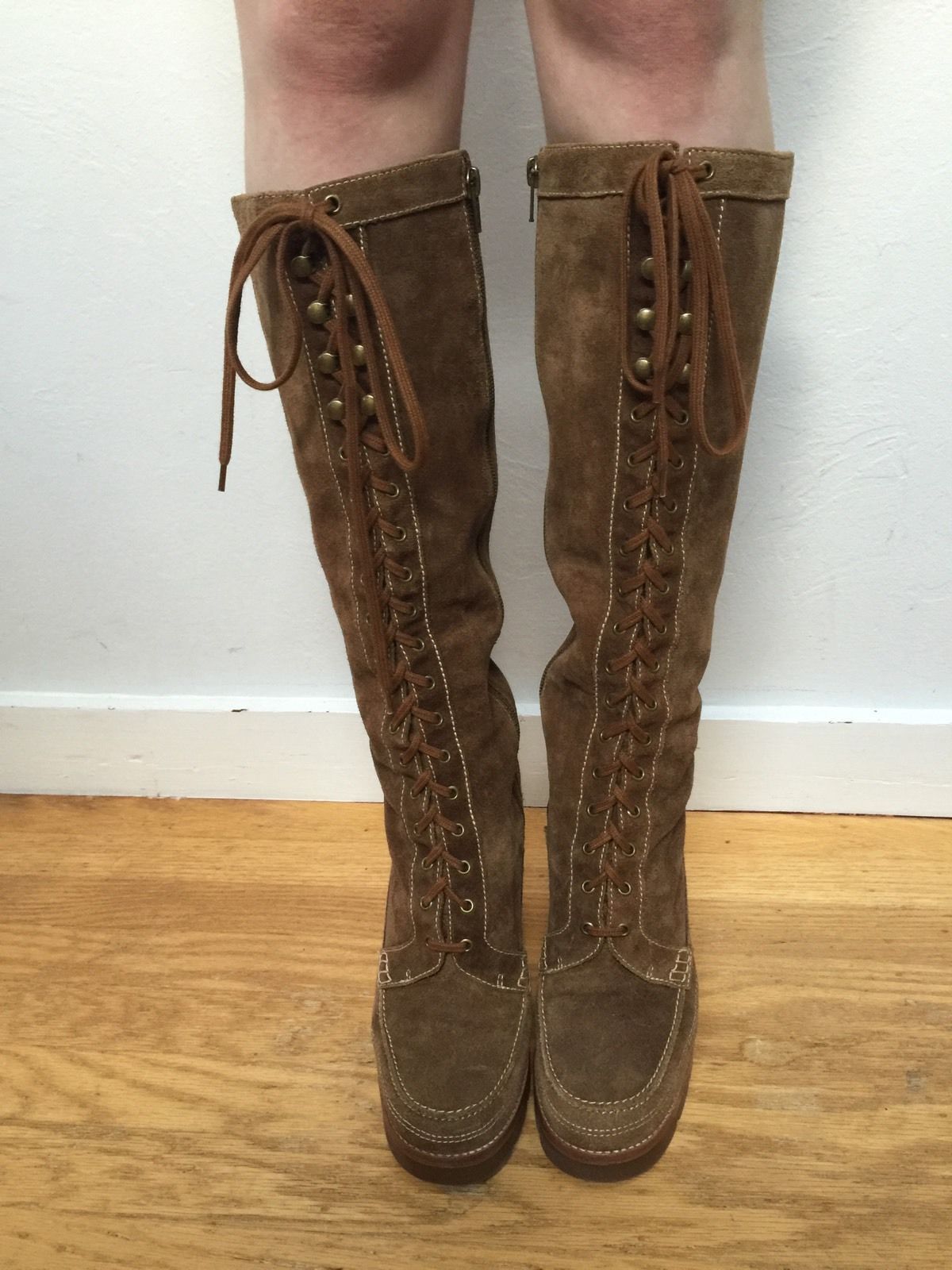 michael kors tall suede boots