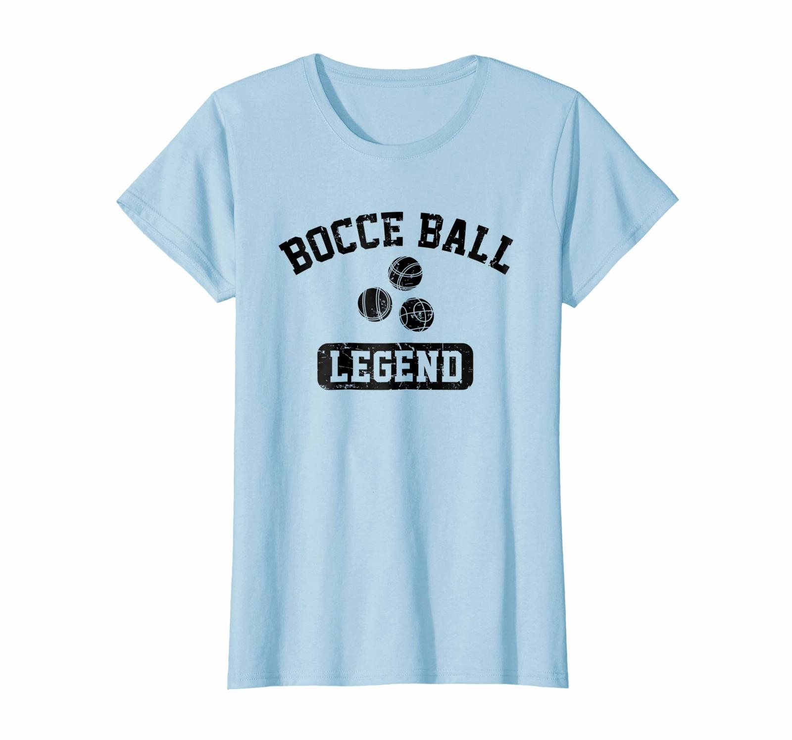 Funny Tee Bocce Ball Legend Bocce Ball Lovers Tshirt Wowen T