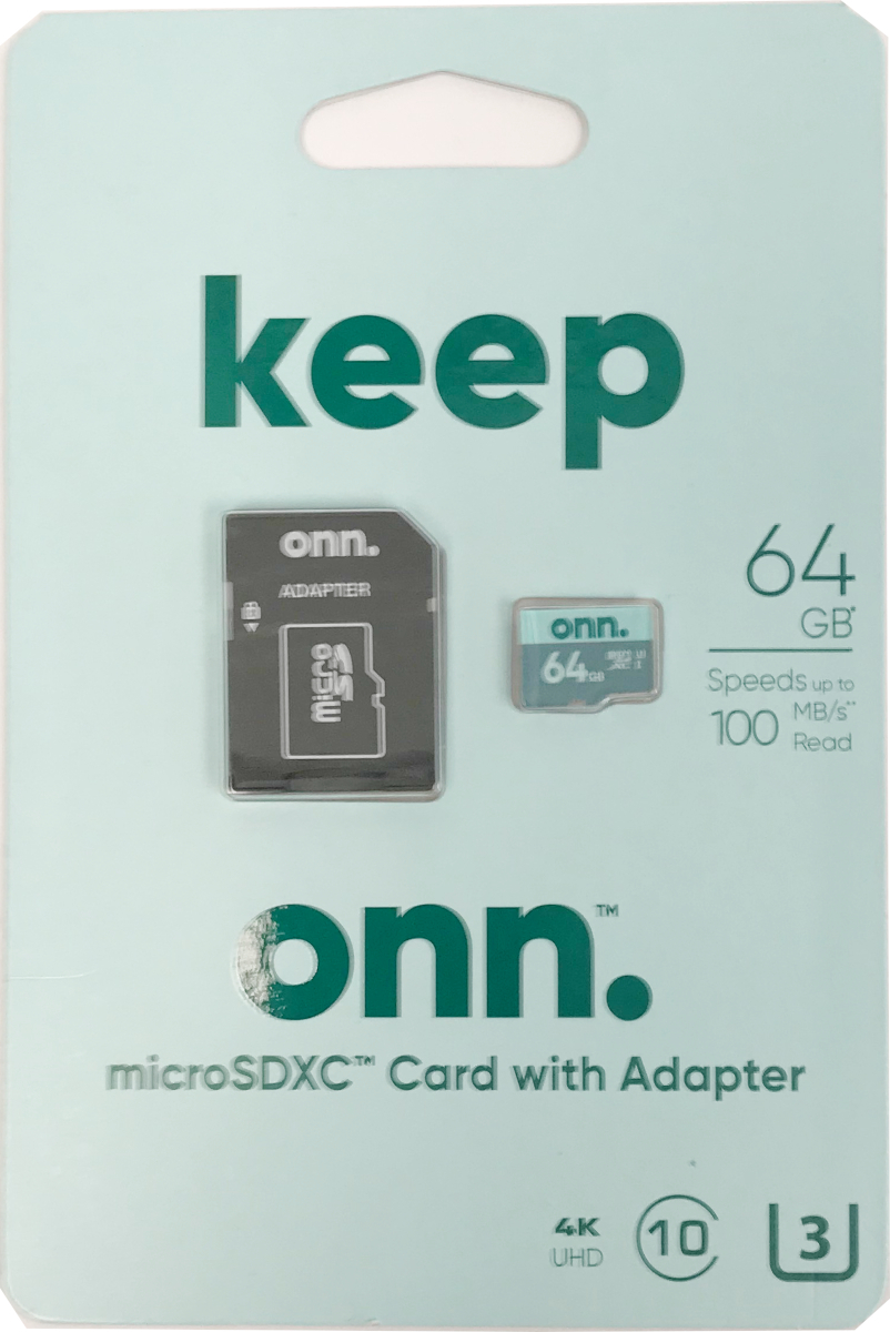 Onn Memory Card Micro sdxc Everything Else