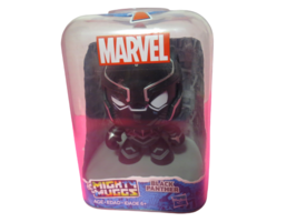 Marvel Mighty Muggs Black Panther Face Changing Vinyl Figurine New In Box - $14.85