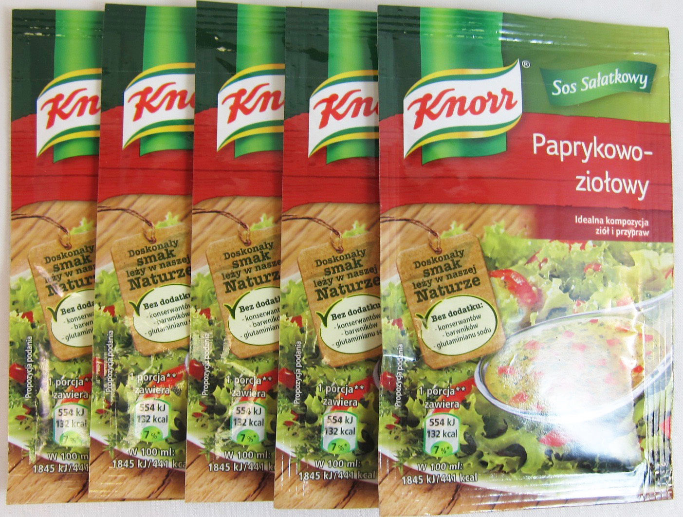 Knorr Paprika &amp; Herbs Salad Dressing - pack of 5 -Made in Poland - Food ...