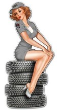 Tire Pin Up Girl - $49.95