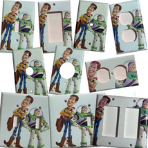 Toy Story Woody Buzz Lightyear Light Switch Outlet wall Cover Plate Home Decor