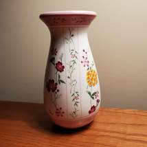 Floral Ceramic Vase by Laura Ashley, Cottagecore Flowers, Mothers Day gift - $19.99