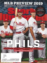 Sports Illustrated Magazine March 25- April 1, 2019 MLB Preview 2019 - $8.00