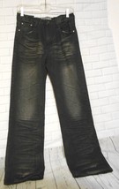 GS115 Dylan Slim Fit 16 Black Distressed Womens Cotton Jeans 28x29 - $15.55
