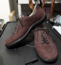 Waldlaufer Jasmine Henni Brown Nubuck Oxford Shoes Women&#39;s Size 9.5/UK 7 - $59.40