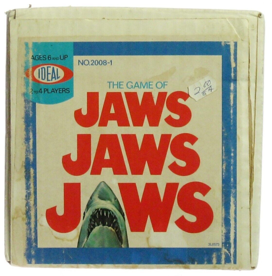 Vintage 1975 Ideal The Game Of JAWS Shark Universal No Instructions No Box.