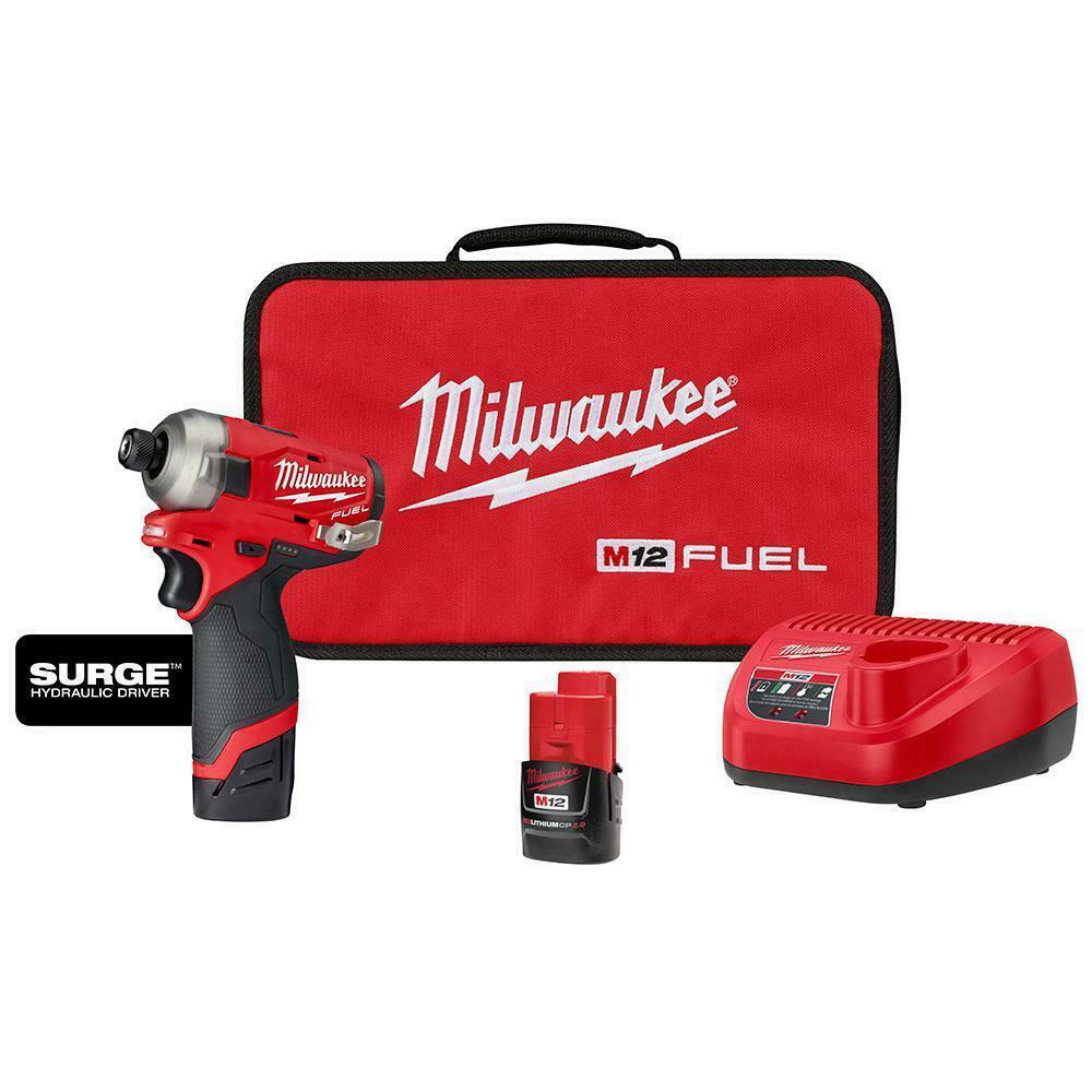 Tool Only, No Battery Bare-Tool Milwaukee 2450-20 12-Volt Impact Driver