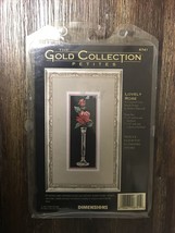 Dimensions Gold Collection Petites Lovely Rose Counted Cross Stitch Kit #6741 - $14.99
