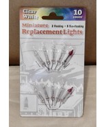 Christmas Replacement Lights &amp; Fuses You Choose Type 10 Packs NIB 239S - $2.89
