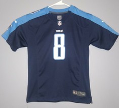 Nike NFL Tennessee Titans #8 Marcus Mariota Football Jersey youth Large - $24.19