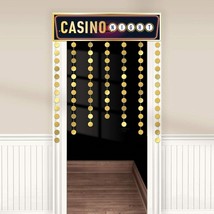 High Roller Casino Door Curtain 38&quot; x 51&quot; - 1 pc - $14.80