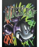 Vintage Disney Mickey Mouse T-Shirt Black Single Stitch USA Velva Sheen ... - $43.99