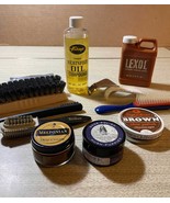 Lot of Vintage Shoe Shine Supplies - $40.00