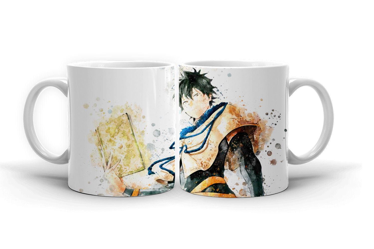 Black Clover Anime Mug Color Changing Coffee Mug 11oz Ceramic Tea Cup ...