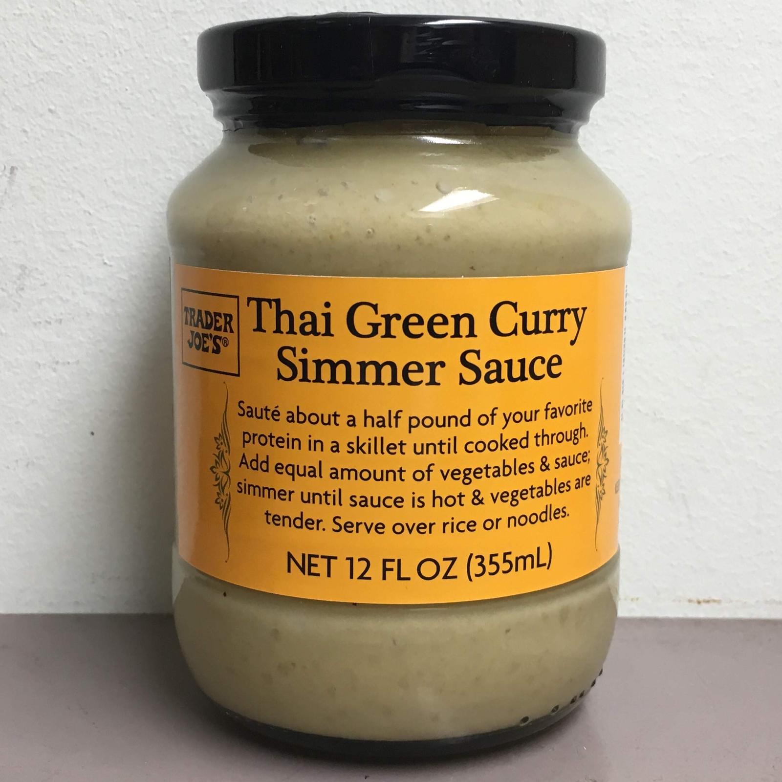 Trader Joe's Thai Green Curry Simmer Sauce Everything Else