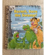 Vintage Little Golden Book: Kermit, Save the Swamp! - $5.00
