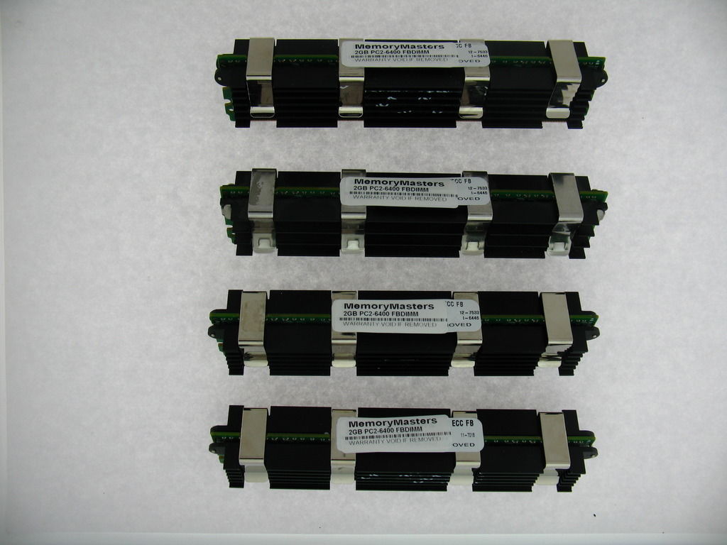 Primary image for 8GB 4X2GB memory for APPLE MAC PRO 2008 with 2.8, 3.0 & 3.2GHz Quad Core Xeon