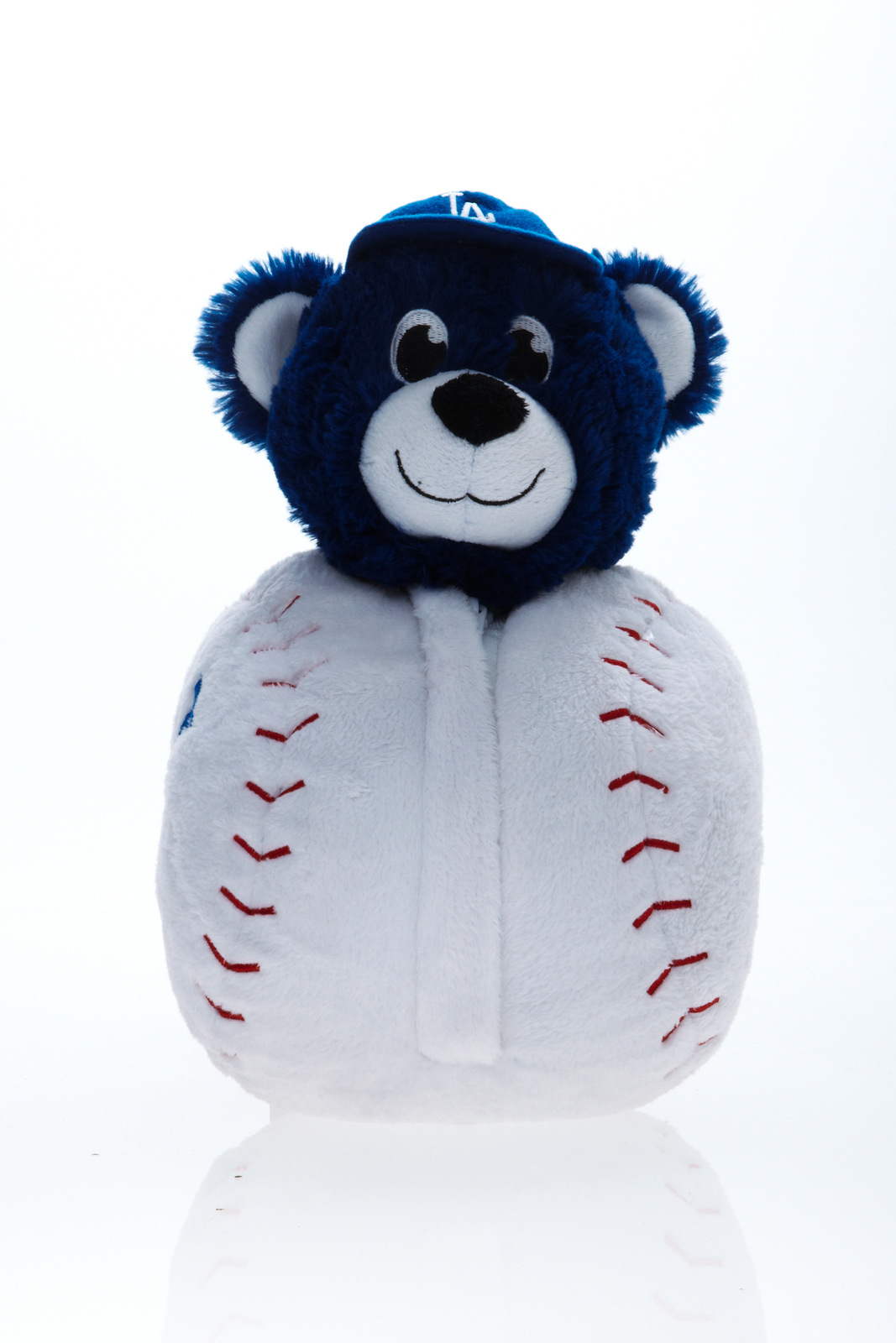 MLB Los Angeles LA Dodgers Baseball Plush Mascot Reversible Stuffed