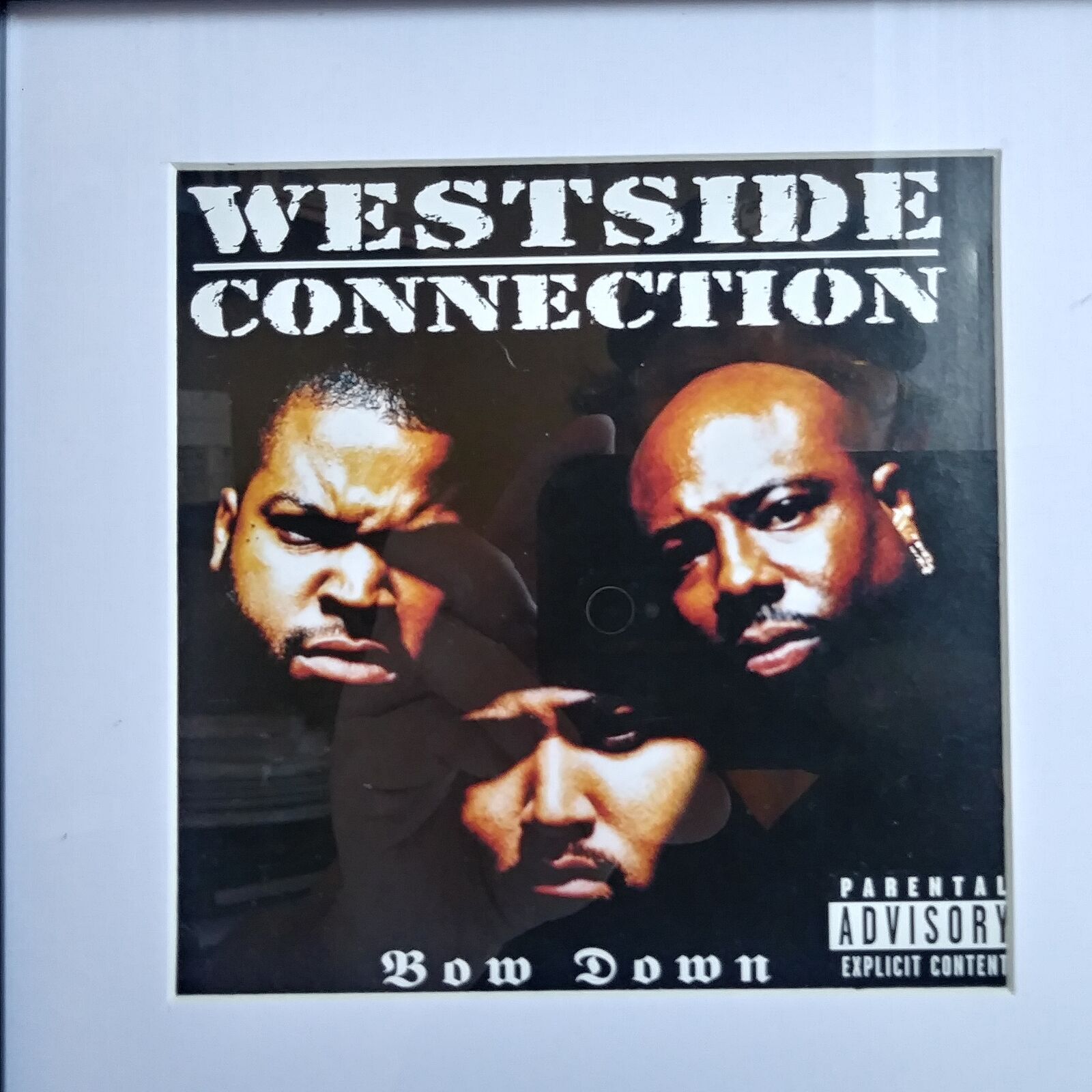 Ice Cube Mack 10 WC Signed Westside Connection Bow Down Framed CD ...