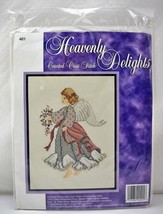 Sugarplum Express Heavenly Delights Angel #401 Counted Cross Stitch Kit 5" x 7" - $7.55