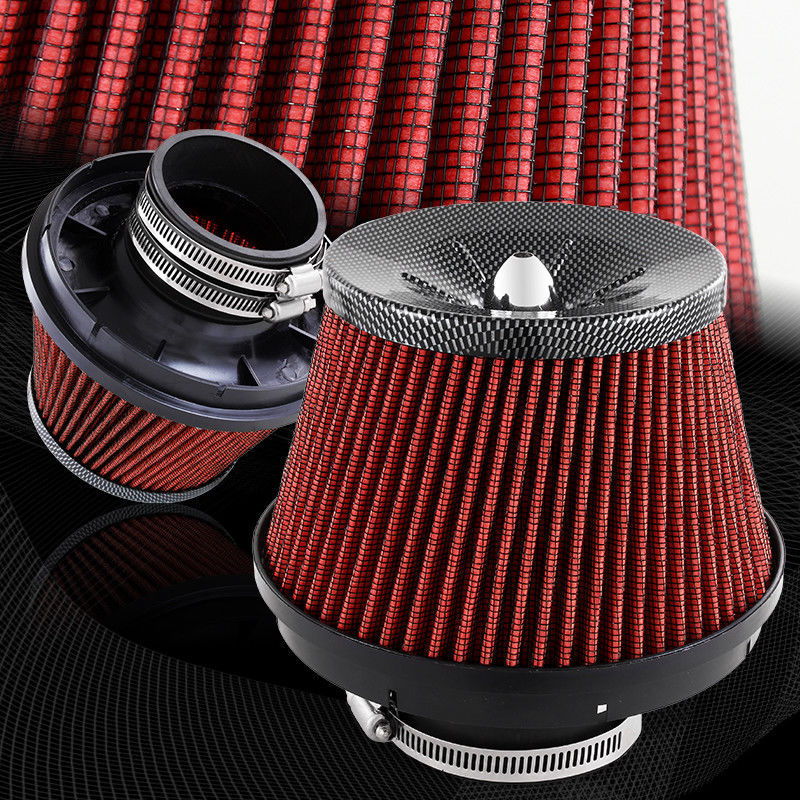 3/" YELLOW MUSHROOM HONEYCOMB MESH GAUZE TURBO SHORT RAM COLD INTAKE AIR FILTER