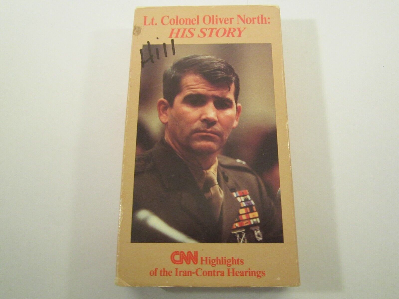 Vhs Documentary Lt Colonel Oliver North His Story 1987 [10p7] - Vhs Tapes