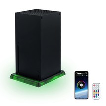 Mcbazel LED Lights Stand for Xbox Series X/S Console, Music Sync, Black - $32.99