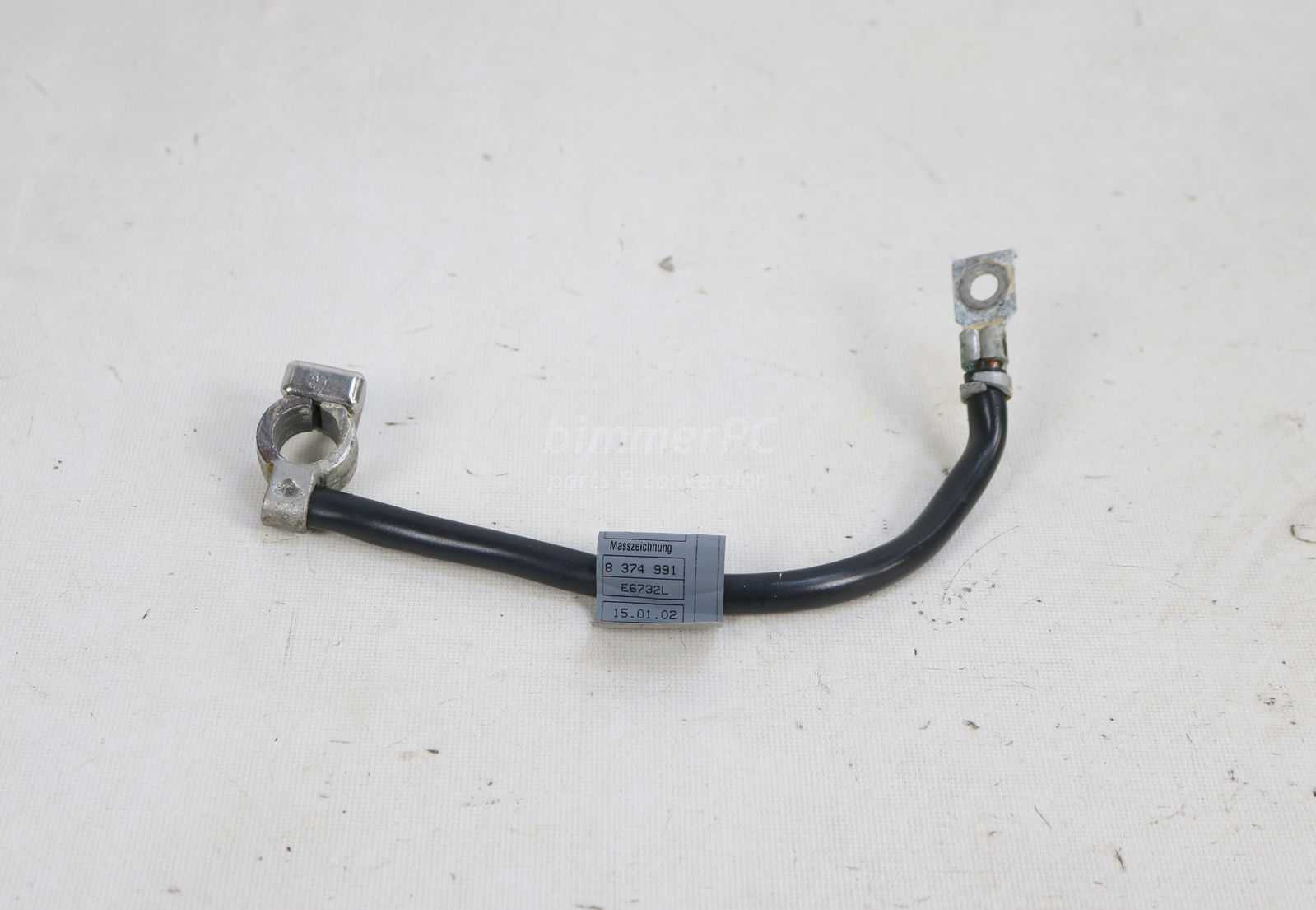 BMW E46 3Series Battery Grounding Cable Negative Terminal E85 E86 19992006 OEM Battery