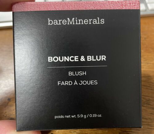 Bareminerals bounce & blur blush mauve sunrise new in box makeup beauty