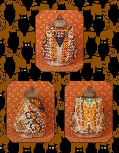 Primary image for Mr Nutley Owl Limited Edition Kit cross stitch chart Just Nan