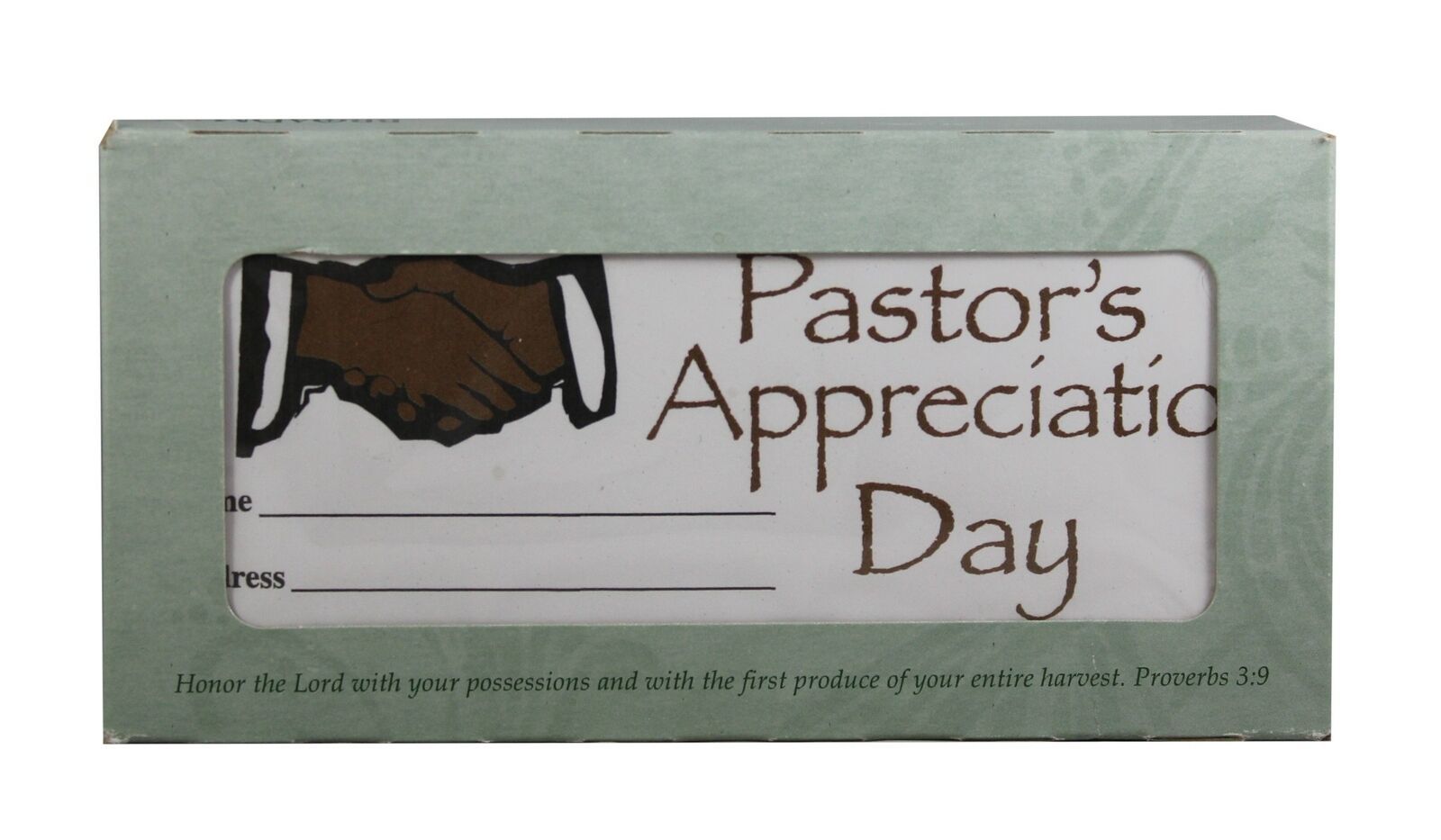 Pastor Appreciation Day Offering Envelopes NEW Standard Bill Size ...