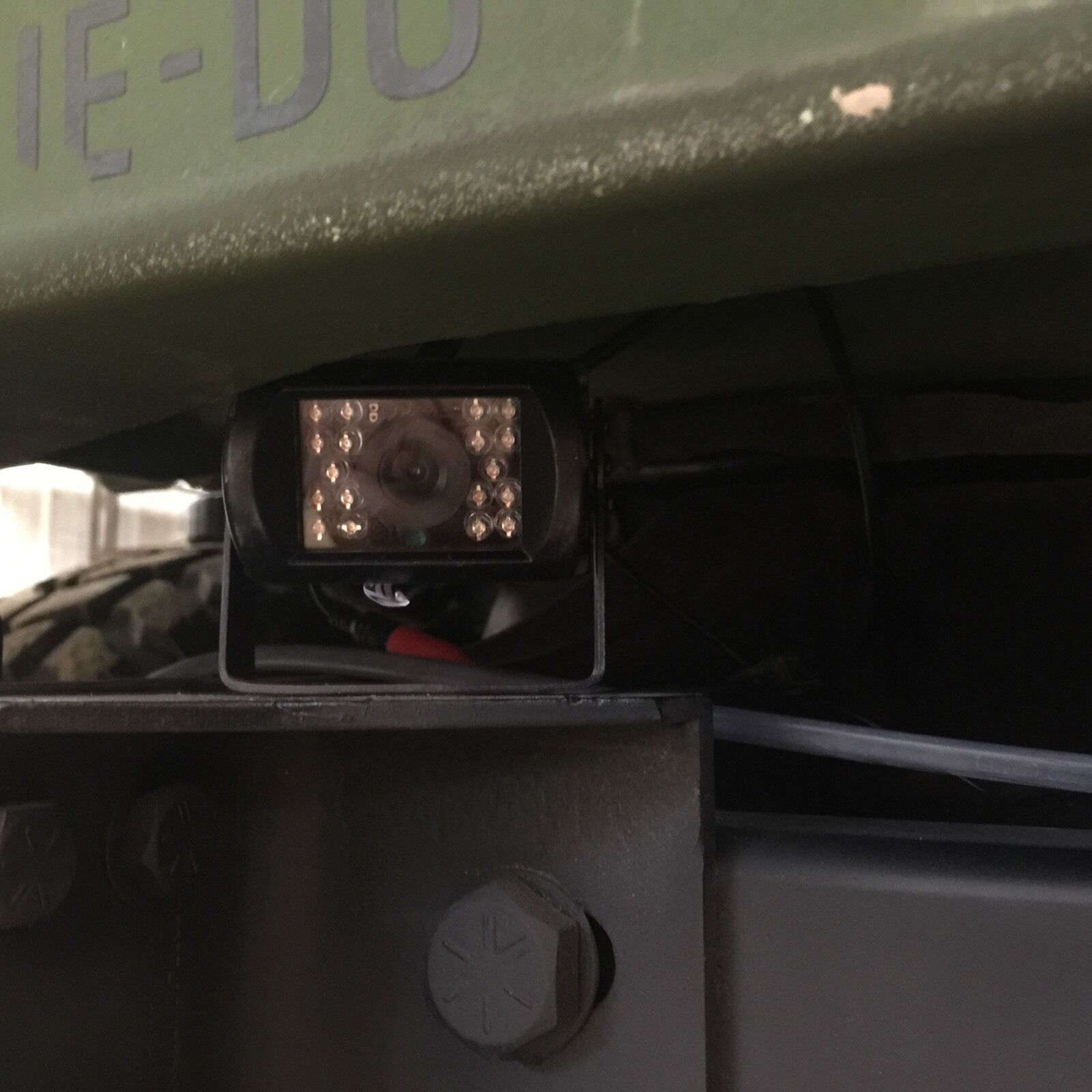 SKID STEER BOBCAT LED Backup Camera 12V 24V SKIDSTEER KUBOTA NO