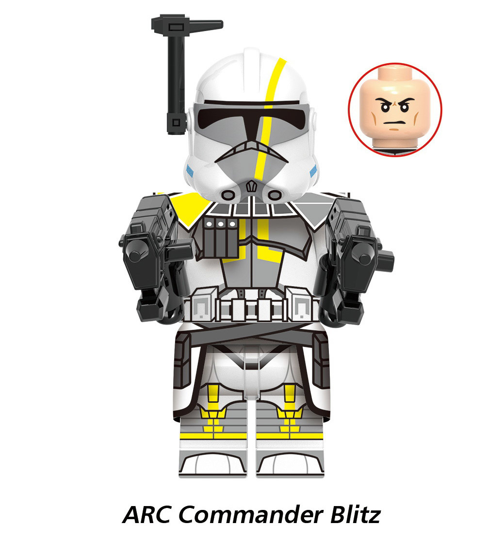 ARC Commander Blitz Clone Wars Trooper Star Wars Custom Minifigure Toys ...