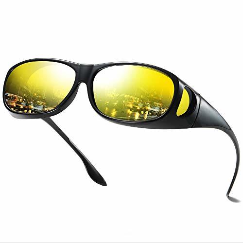 Night Driving Glasses Wrap Around Prescription Eyewear night vision