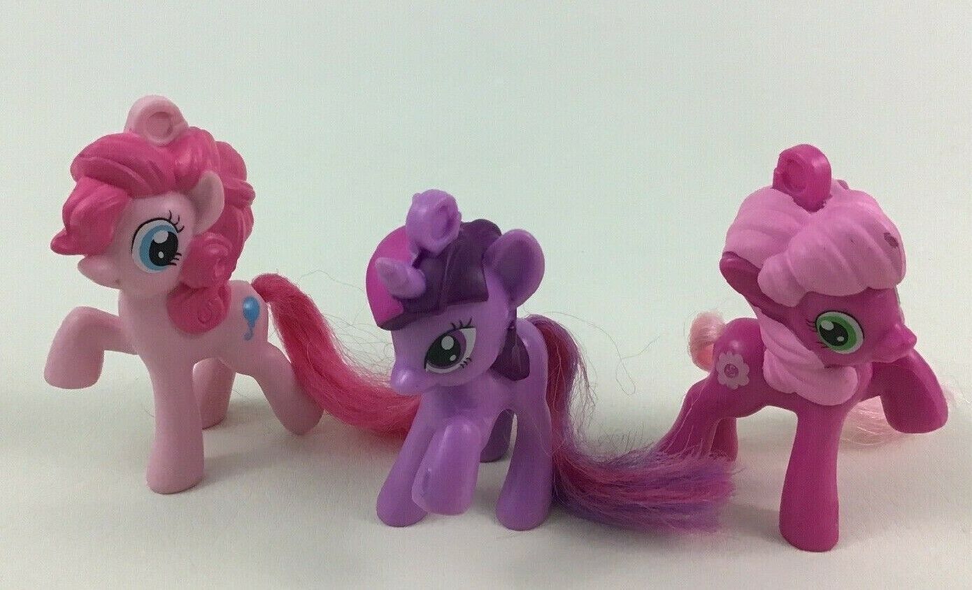 My Little Pony Figures Twilight Sparkle Cheerilee 3pc PVC Lot Hasbro ...