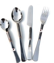 Medieval Eating Utensil Set Silverware Flatware Stainless Steel Fork Spoon Knife
